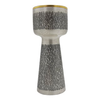 Brutalist Metal Chalice, Spain, 1960s For Sale