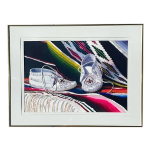 Southwestern Monumental Rita Thornton Signed Original Watercolor