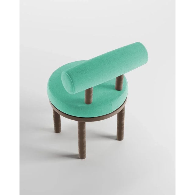 Modern Modern Moca Chair in Boucle and Oak by Collector Studio For Sale - Image 3 of 5