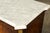 Mid 20th Century French Louis XVI Style Mahogany Sideboard Buffet With Carrara Marble Top For Sale - Image 12 of 18