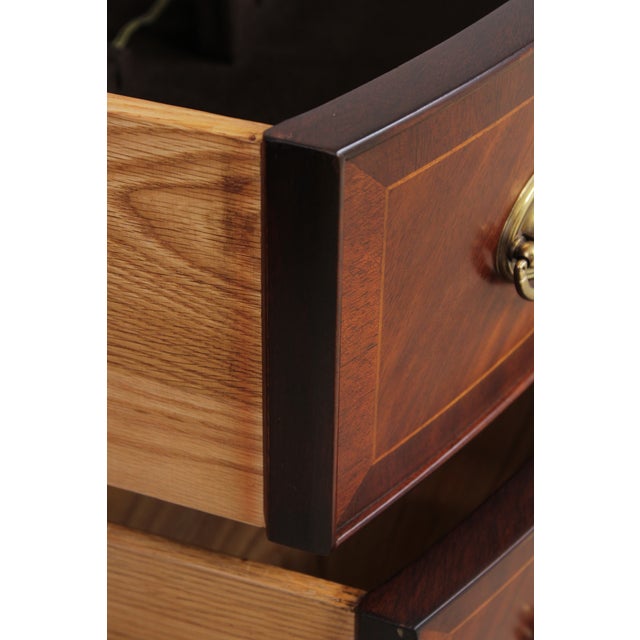 Henkel Harris Mahogany #2356 Inlaid Sideboard For Sale In Philadelphia - Image 6 of 16
