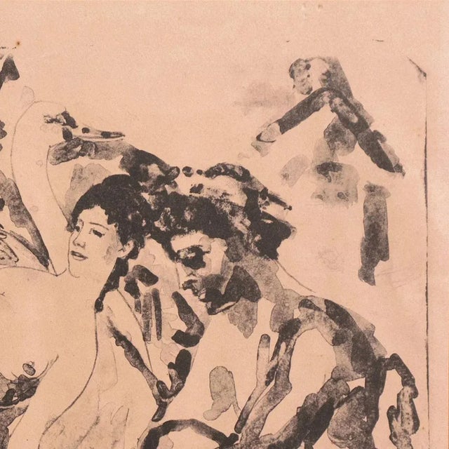 'Lida and the Swan' by Arthur B Davies, New York Armory Show, Ashcan School, New York Museum of Modern Art, Los Angeles County Museum of Art For Sale - Image 9 of 12