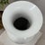 Ceramic Large Pearl White Ceramic Glazed Vase For Sale - Image 7 of 7