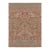 Rug & Kilim’s Distressed Dragon Rug, Rust and Gold With Dramatic Pictorials For Sale