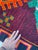 Purple Mid 20th Century Moroccan SISTER HORSE RUG 4 x 6 For Sale - Image 8 of 11
