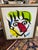 Fantastic Original Peter Keil Abstract Portrait Painting. This beautiful piece circa 1970s depicts a colorful portrait....