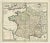 Antique map titled 'gallia augustiniana in suas provincias divisa (\.)'. Large antique map of roman gaul, it refers to...