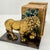 Metal Pair of 1960s Lion Bookends on Faux Marble Bases For Sale - Image 7 of 12