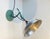 Scandinavian Industrial Green Wall Lamp, 1950s For Sale - Image 12 of 13