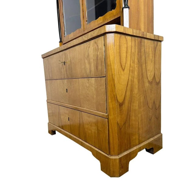 Antique Biedermeier Showcase, 1890s For Sale - Image 5 of 6