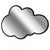 Nuvola Wall Mirror in Powder-Coated Aluminum by Altreforme For Sale - Image 9 of 12