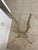 Brutalist Gold Twig Branch Iron Fireplace Log Holder - Magazine Newspaper Rack For Sale - Image 9 of 12