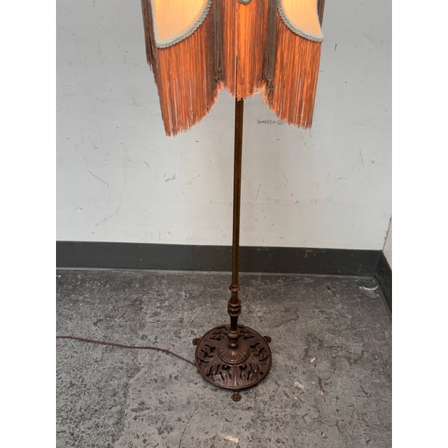Antique Victorian Floor Lamp For Sale - Image 9 of 12
