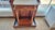 Burnt Umber Vintage Apothecary Hallstand With Mirror For Sale - Image 8 of 10
