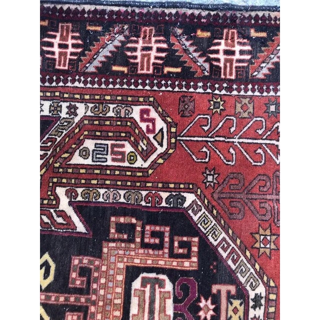 Red Azerbaijani Chirwan Rug For Sale - Image 8 of 13