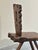 Wood Vintage Italian Sculptural Chair in Wood, 1950s For Sale - Image 7 of 12