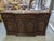 1990s 1990s Bernhardt Old World Dark Mahogany & Marble Top 4-Door Sideboard Buffet For Sale - Image 5 of 11