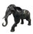 Exuding timeless elegance and classic grandeur, this impressive vintage Italian bronze elephant sculpture is a commanding...