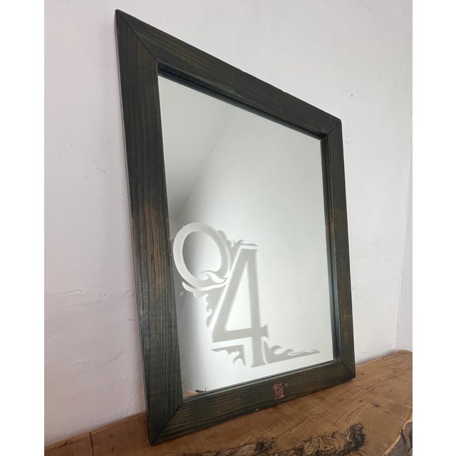 Historical vintage mirror q4 is associated with the cunard line and the ship historically known as the q4, which was...