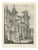 Samuel Prout, Gothic Church Architecture, Arques, France, 1821, Lithograph For Sale