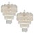 Italian Chandelier in Transparent Murano Glass, 1990, Set of 2 For Sale - Image 17 of 17
