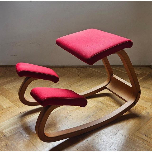 Mid-Century Modern Mid-Century Balance Variable Knee Chair by Peter Opsvik for Stokke, Norway, 1980s For Sale - Image 3 of 11