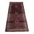 Vintage Afghan Baluchi Runner Rug With Diamond Medallion Pattern Rug For Sale