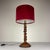 Vintage Italian Leather Table Lamp, 1950s For Sale - Image 10 of 18