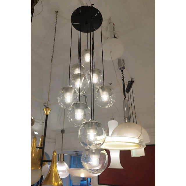 Model 2095/9 Ceilling Lamp attributed to Gino Sarfatti for Artiluce, Italy, 1958 For Sale - Image 6 of 7