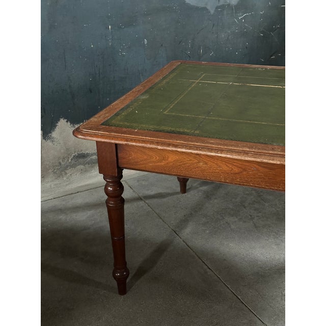 19th Century English Library Table For Sale - Image 9 of 10