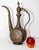 Metal Antique Islamic Middle Eastern Qajar Persian Copper Ewer 19th Century For Sale - Image 7 of 12