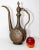 Metal Antique Islamic Qajar Persian Copper Ewer 19th Century For Sale - Image 7 of 12