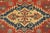Kazak Runner 5′ X 16’2” Red Wool Tribal Hand-Knotted Oriental Rug For Sale - Image 9 of 13