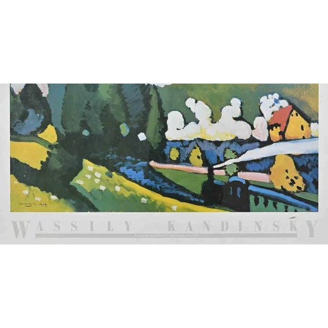 Kandinsky Exhibition Poster, Late 20th Century For Sale - Image 3 of 4