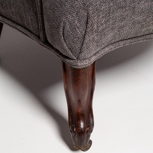 Napoleon III Upholstered Armchair, Second Empire Style, France, Circa 1880 For Sale - Image 10 of 16