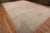 A Beautiful Abstract Cream Light Blue Large Size Geometric Design Modern Area Rug, Country Of Origin: Central Asia, Circa...