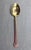 Mid 20th Century Mid-20th Century Norwegian Set of 6 Gilt, Sterling Silver, and Enamel Demitasse Spoons For Sale - Image 5 of 10