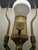 Metal Vintage Chelsea House Neoclassical Lyre Table Lamp With Lamp Shade For Sale - Image 7 of 18