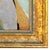 2020s Contemporary Warm Abstract Oil Painting in Vintage Gold Frame For Sale - Image 5 of 6