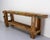Vintage French Beech Console Table, 1960s For Sale - Image 3 of 18
