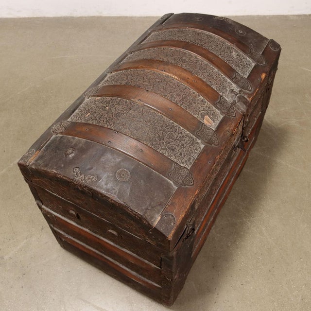 Neo-Renaissance Wood Chest For Sale - Image 3 of 12