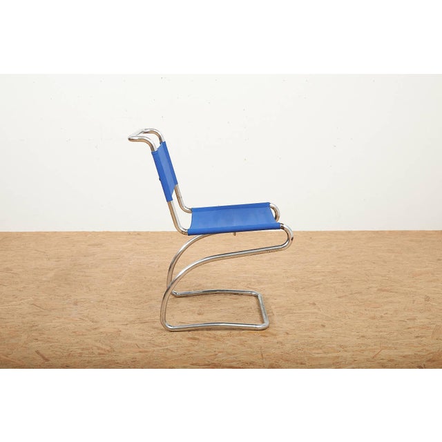 Model H-79 Cantilever Chair in Chrome-Plated Tubular Steel and Fabric by Jindrich Halabala for Up Závody, 1931 For Sale - Image 9 of 12