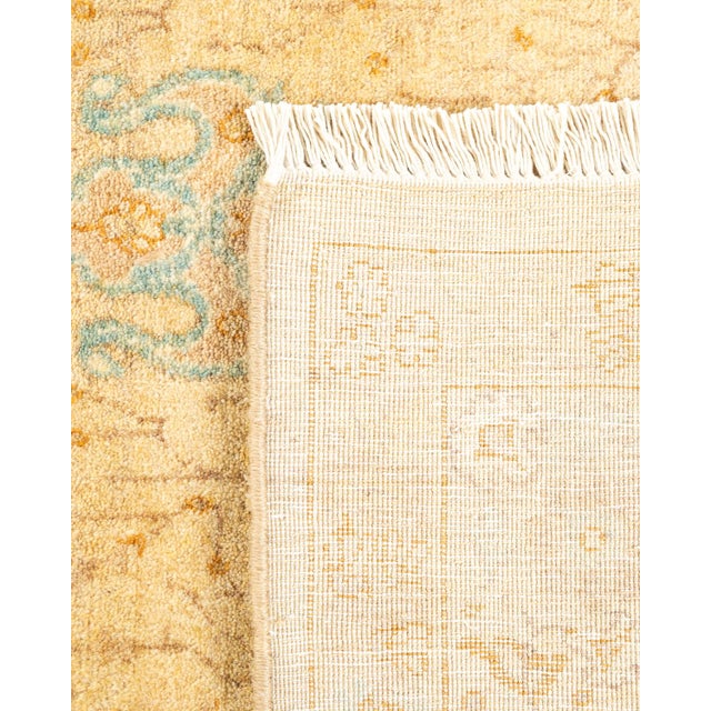 2000 - 2009 Mogul, One-of-a-Kind Hand-Knotted Area Rug - Ivory, 4' 2" x 6' 5" For Sale - Image 5 of 8