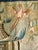 French Aubusson Chinoiserie Verdure Tapestry Pagoda and Three Birds 18 Century For Sale - Image 6 of 13