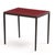 Jean-Michel Frank Iron and Leather Side Table in the Manner of Jean-Michel Frank, Contemporary For Sale - Image 4 of 6