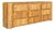Vintage Restored Waterfall Split Rattan 9-Drawer Dresser For Sale
