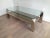 1970s French Chrome, Clear Glass and Mirror Shelves Octogonal Design Coffee Table For Sale - Image 4 of 13