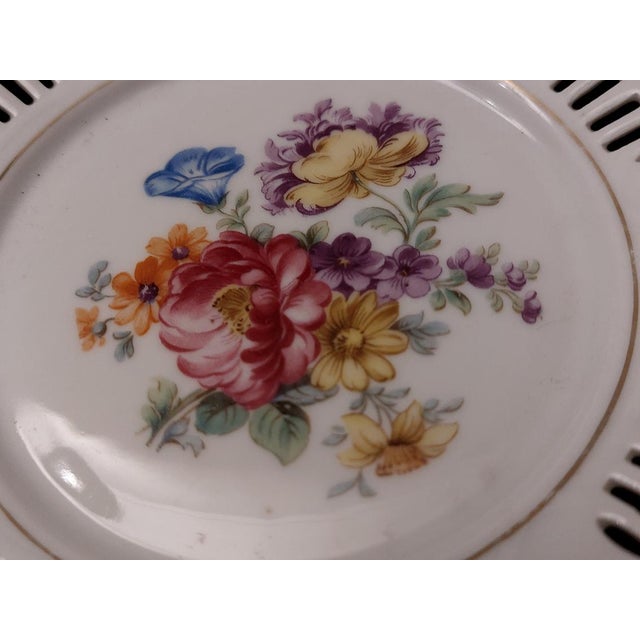 Antique Porcelain Plates from Schwarzenhammer, 1960, Set of 2 For Sale - Image 6 of 8