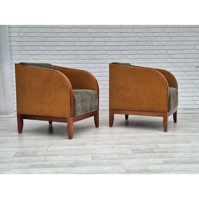 Art Deco Scandinavian Lounge Chair, 1970s For Sale - Image 9 of 18
