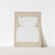 Open edition giclee print by artist Anna Pepe. 20"x28" Elegant off-white geometrical object on beige background. Abstract...